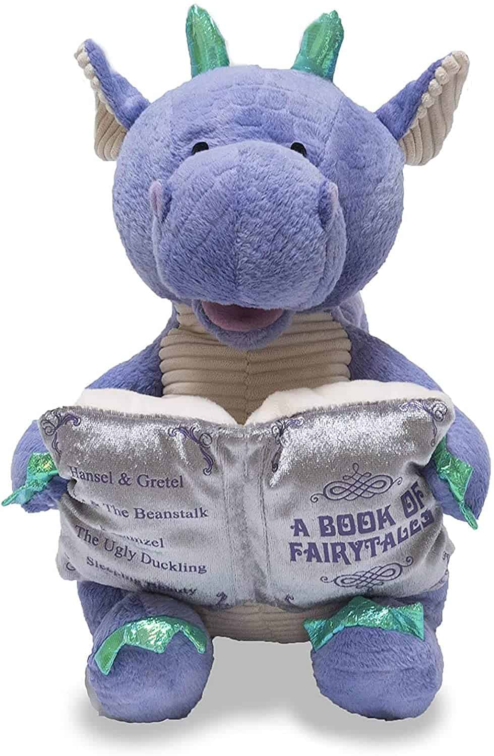 dalton the storytelling dragon plush stuffed animal