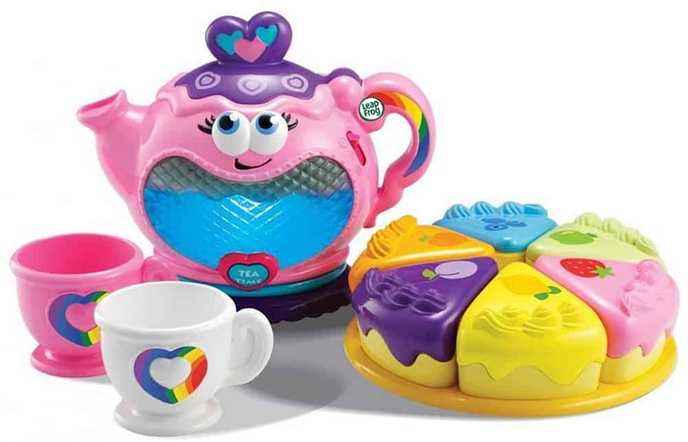 leapfrog musical rainbow tea set deluxe